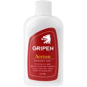 ACETON, UTAN OLJA GRIPEN