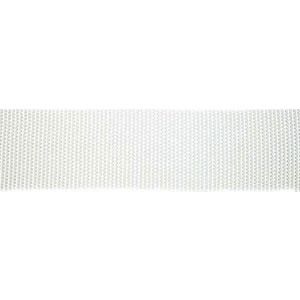SPÄNNBAND / WEBBINGBAND ALBATRIOSS 25MM WHITE METERVARA