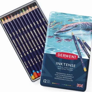 DERWENT INKTENSE PENCILS 12ST